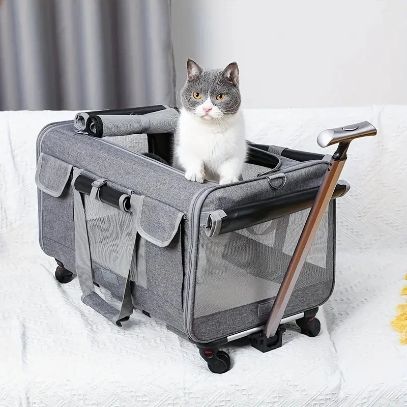 Portable Pet Travel Trolley