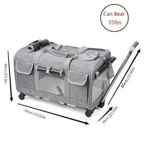 Portable Pet Travel Trolley