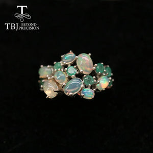 OPAL Emerald 925 Jewelry Set