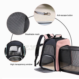 Expandable Foldable Pet Backpack