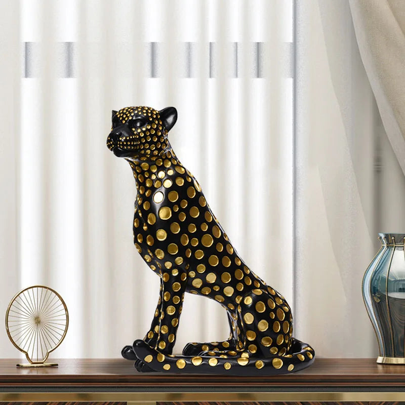 Leopard Ornament Sculpture