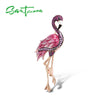 Flamingo Brooch (Sterling Silver)