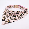 PET Pink Leopard Collar Set for Girls