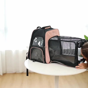 Expandable Foldable Pet Backpack