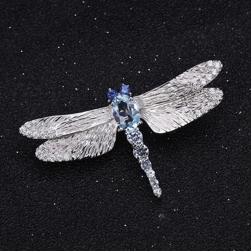 DRAGONFLY (USA) Sterling Brooches