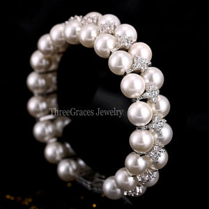 Bridal Grace Pearl Bracelet