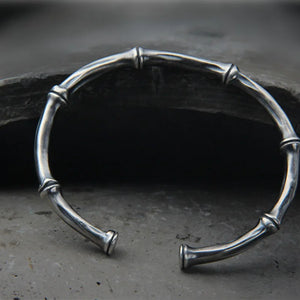 Bamboo Design - Sterling Bracelet