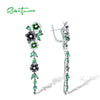 Flower Bloom 925 Silver Earrings