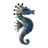 Seahorse Glitter Brooch