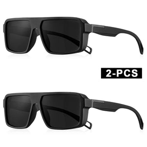 Mens Square Polarized Sunglasses