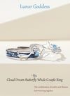 Butterfly/Whale S925 Sterling Rings