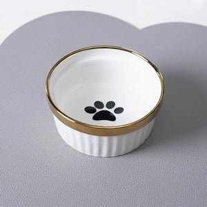 Pet Ceramic Raised Food Bowls