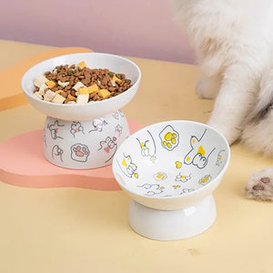 Cat Health Food/Water Bowl (USA)