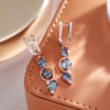 Crystal Rose Gold Earrings