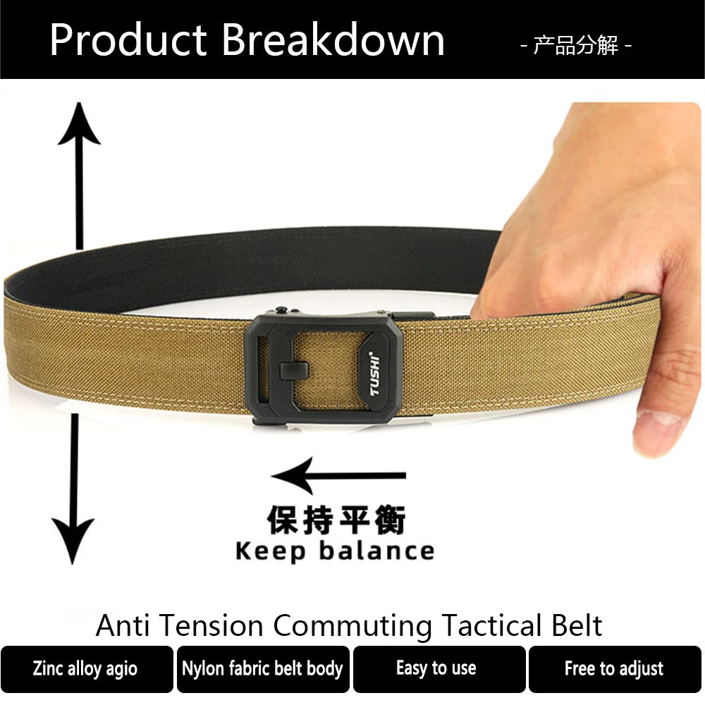 Men's Military Heavy Duty Belt