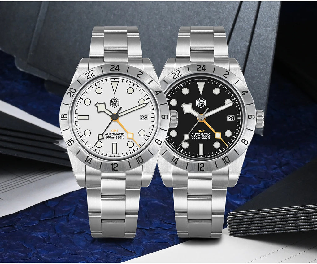 San Martin Auto Sapphire Watch Series