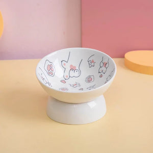 Cat Health Food/Water Bowl (USA)