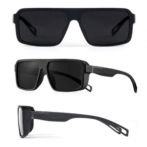 Mens Square Polarized Sunglasses