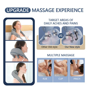 Neck & Shoulder Massager (Hands-Free-Wireless)