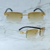 Buffalo Horn Designer Sunglasses