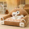 Cozy Plush Pet Sofa