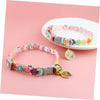 Rainbow Lace Flower Pet Collar