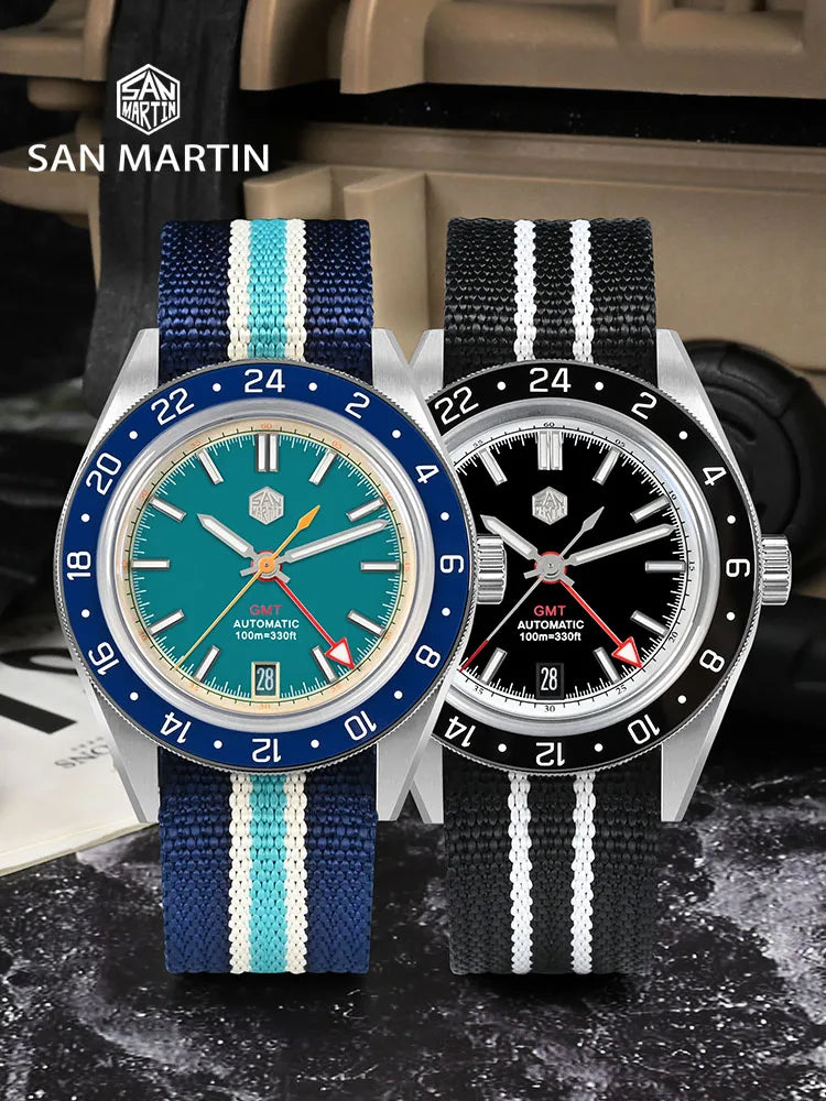 San Martin GMT Design Watch