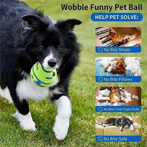 Pet Wobble Giggle Sound Ball