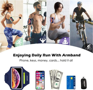 Sports/Running Phone Armband (Zipper)