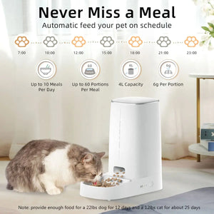 Automatic Pet Feeder (4L)