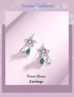 Flower Bloom - Sterling Earrings