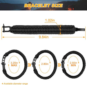 Survival Military/Paracord Bracelet