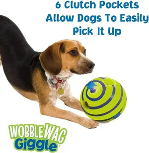 Pet Wobble Giggle Sound Ball