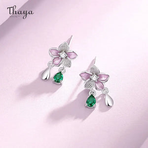 Flower Bloom - Sterling Earrings