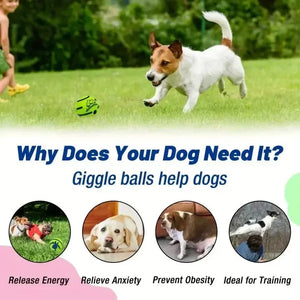 Pet Wobble Giggle Sound Ball