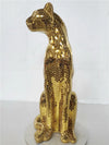 Cheetah Floor Statue Decor