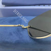 Party Mirror Half Sunglasses