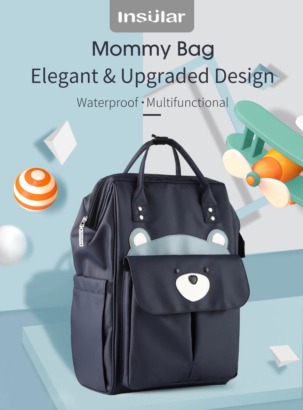 MultiFunctional Mummy Diaper Backpack/Bag