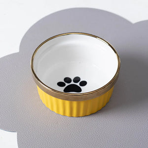 Pet Ceramic Raised Food Bowls