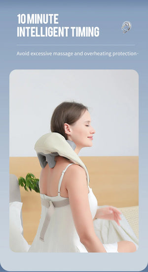 Neck & Shoulder Massager (Hands-Free-Wireless)