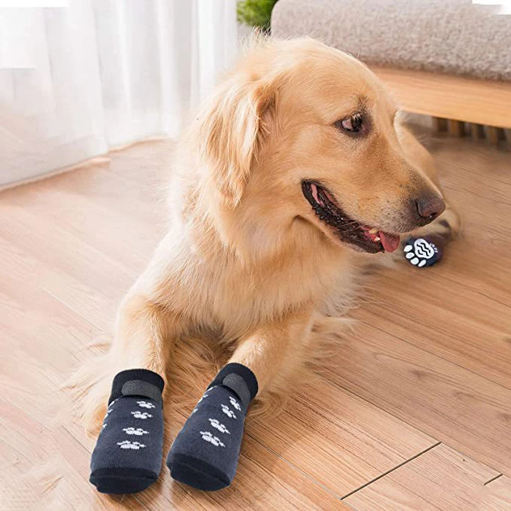 Paw Winter Anti-Slip Socks (4pcs)