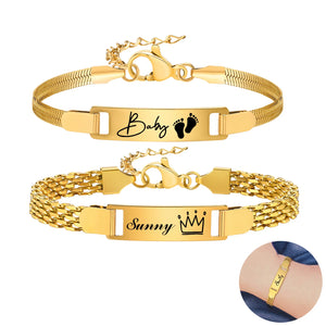 Personalized ID Name Bracelets