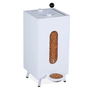 Modern Wooden Pet Food Dispenser (Moisture Proof)