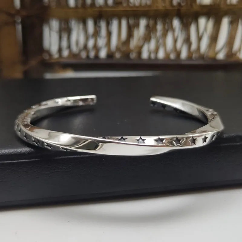 Silver Star - Twist Bracelet