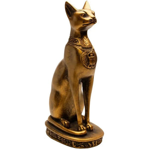 Cat Goddess Statue - Bronze