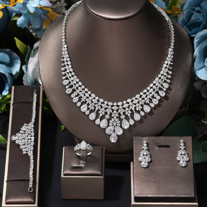 Bridal Water Drop Jewelry Sets