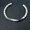 Nordic Twist S925 Silver Cuff Bangle