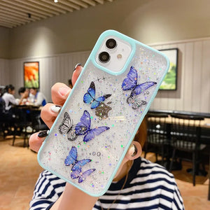 Butterfly Glitter iPhone Cases