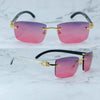 Buffalo Horn Designer Sunglasses