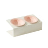 Pet Double Ceramic Bowls (with Stand)